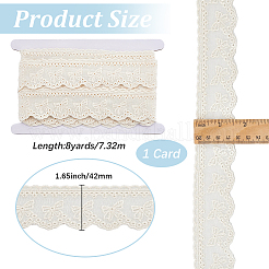 8Yards Flat Hollow Polyester Lace Trim&nbsp;OCOR-GF0006-07A