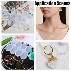 3Pcs 3 Style DIY Pendant Silicone Molds&nbsp;DIY-HY0002-73