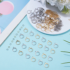 80Pcs 304 Stainless Steel Leverback Earring Findings&nbsp;DIY-ME0001-05