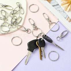 10Pcs Iron Swivel Snap Hooks Clasps&nbsp;IFIN-YW0003-39