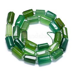 Natural Green Onyx Agate Beads Strands&nbsp;G-K245-I05-A01