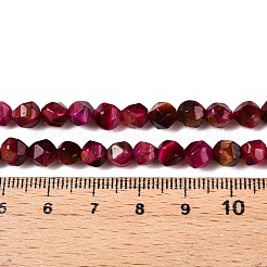 Dyed Natural Tiger Eye Beads Strands&nbsp;G-T138-220A
