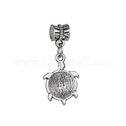 Alloy European Dangle Charms&nbsp;MPDL-L028-33AS