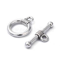 Tibetan Style Alloy Toggle Clasps&nbsp;LS-LF0034Y-NF