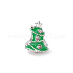 Alloy Rhinestone European Beads&nbsp;MPDL-Q213-02P
