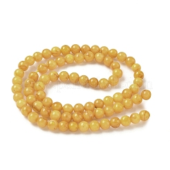 Natural Beeswax Beads Strands&nbsp;G-L095-B02-5mm-01