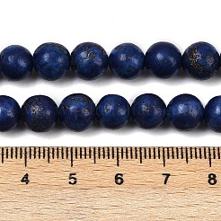 Synthetic Howlite Imitation Lapis Lazuli Beads&nbsp;G-S393-13A-8mm