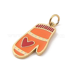 Christmas Theme 304 Stainless Steel Pendants&nbsp;STAS-F305-04