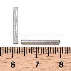 304ステンレスチューブビーズ  ステンレス鋼色  16x2mm  穴：1.2mm&nbsp;SA-CBA098D-07E-P