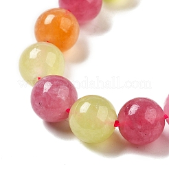 Dyed Natural Malaysia Jade Beads Strands&nbsp;X-G-G021-02B-16