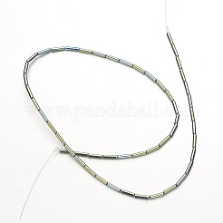 Electroplate Non-magnetic Synthetic Hematite Bead Strands&nbsp;G-F300-37B-07