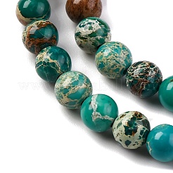 Dyed Natural Regalite/Imperial Jasper/Sea Sediment Jasper Beads Strands&nbsp;X-G-B124-C02-13