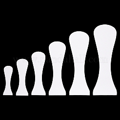 6Pcs 6 Styles Acrylic Clay Wedging Board&nbsp;DIY-FG0008-19