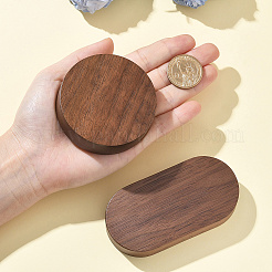 2Pcs 2 Styles Walnut Wood Chassis&nbsp;ODIS-BBC0001-02