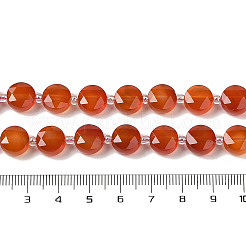 Natural Carnelian Bead Strands&nbsp;G-NH0013-A03-01