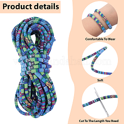 1 Roll Ethnic Cord Polyester Cords&nbsp;OCOR-CY0002-56B