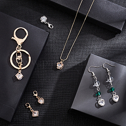 4Sets Zinc Alloy Pendants&nbsp;HJEW-PH0001-13