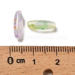 Painted Glass Beads&nbsp;GLAA-C037-01K