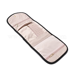 Polyester Jewelry Storage Zipper Bags for Rings&nbsp;ABAG-WH0046-10B