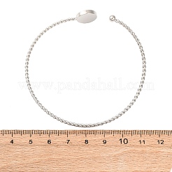 Brass Twisted Ring Cuff Bangle Making&nbsp;FIND-P035-09P