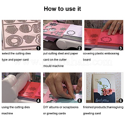 フレーム模様炭素鋼切削ダイステンシル  DIYスクラップブッキング/フォトアルバム用  装飾的なエンボス印刷紙のカード  マットプラチナカラー  90x54x0.8mm&nbsp;DIY-E024-17