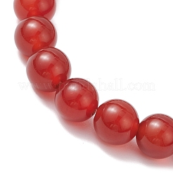 Natural Carnelian Stretch Bracelets&nbsp;BJEW-JB12179-02