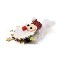 Christmas Theme Glitter Felt Fabric Alligator Hair Clip&nbsp;PHAR-U002-01A