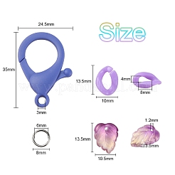 DIY Masks Chains Making Kits&nbsp;DIY-YW0002-74B
