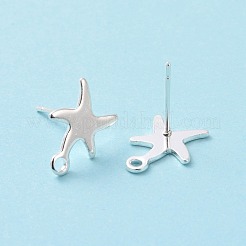 201 Stainless Steel Stud Earring Findings&nbsp;STAS-K241-11S