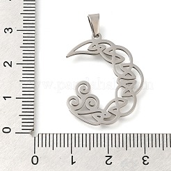 Anti-Tarnish 304 Stainless Steel Pendants&nbsp;STAS-R131-04P