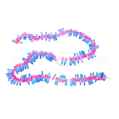 Electroplated Quartz Crystal Bead Strands&nbsp;G-WH0018-03