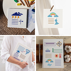 PET Hollow Out Drawing Painting Stencils&nbsp;DIY-WH0403-206