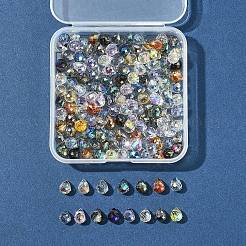 150Pcs 15 Styles Electroplate Glass Beads&nbsp;EGLA-FS0001-50