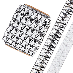 Ethnic Style Jacquard Nylon Elastic Ribbon&nbsp;OCOR-AR0001-42