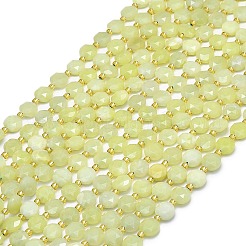 Natural Lemon Jade Beads Strands&nbsp;G-C116-A43-02
