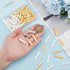 120Pcs 2 Colors Alloy Chandelier Component Links&nbsp;FIND-GO0003-42