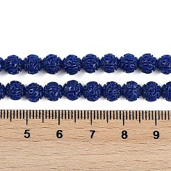 Synthetic Coral Carved Beads Strands&nbsp;CORA-M001-14