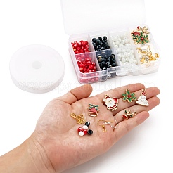 DIY 4 Pairs Earring/Bracelets Making Kits&nbsp;DIY-FS0001-41