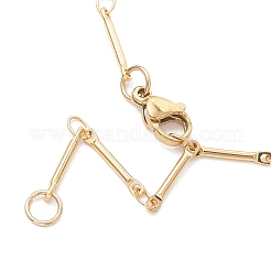Brass Bar Link Chain Bracelets&nbsp;BJEW-JB10503