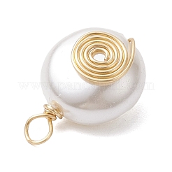 ABS Plastic Imitation Pearl Pendants&nbsp;PALLOY-JF02601-04