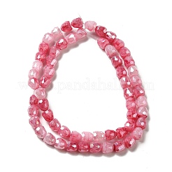 Electroplate Glass Beads Strand&nbsp;GLAA-G088-03A
