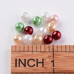 Glass Pearl Bead Sets&nbsp;HY-JP0001-02-E