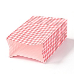 Rectangle with Tartan Pattern Paper Bags&nbsp;LS-CARB-Z001-01B