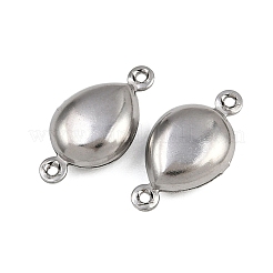 304 Stainless Steel Connector Charms&nbsp;STAS-L297-06P
