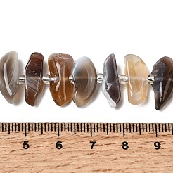 Natural Botswana Agate Beads Strands&nbsp;G-L649-A06-01