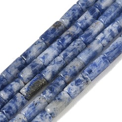 Natural Blue Spot Jasper Beads Strands&nbsp;GG-B091-A25-01