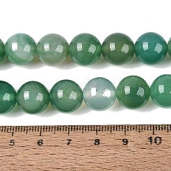 Dyed Natural Agate Beads Strands&nbsp;G-Q606-12MM-A02
