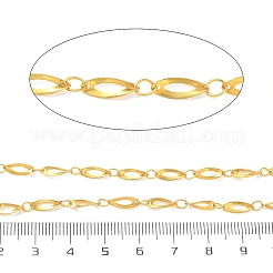 Rack Plating Brass Oval Link Chains&nbsp;CHC-N009-05G
