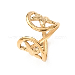 304 Stainless Steel Cuff Rings for Women&nbsp;SA-CBA7325-01G