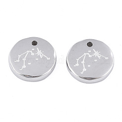 Non-Tarnish 316 Surgical Stainless Steel Charms&nbsp;STAS-S116-418F-P